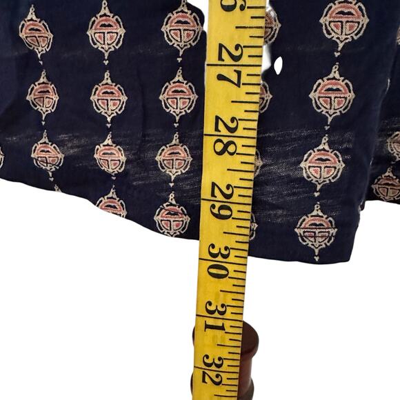 Lucky Brand Women's Navy Multicolor Top - Size 1X - NWOT - Picture 4 of 8